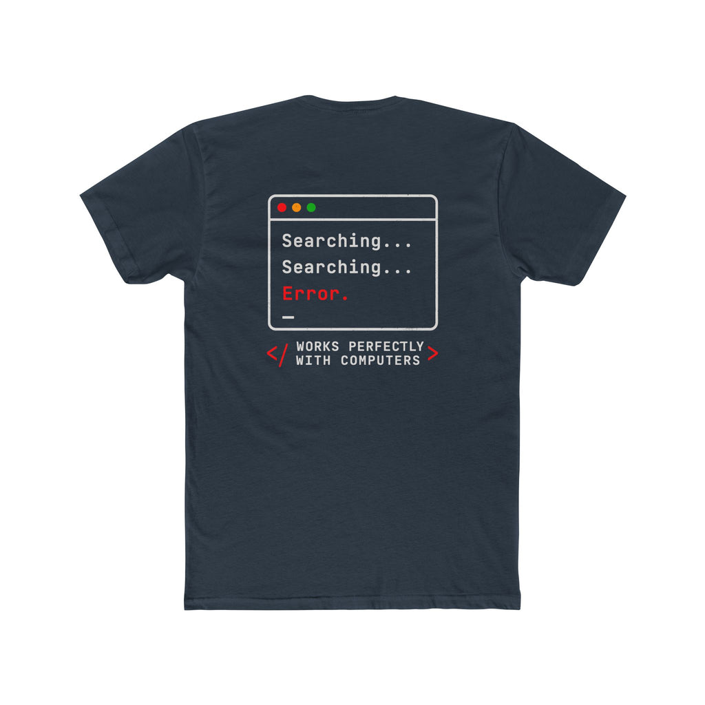 Social Skills Not Found T-Shirt — Funny Geeky Error Message Tee
