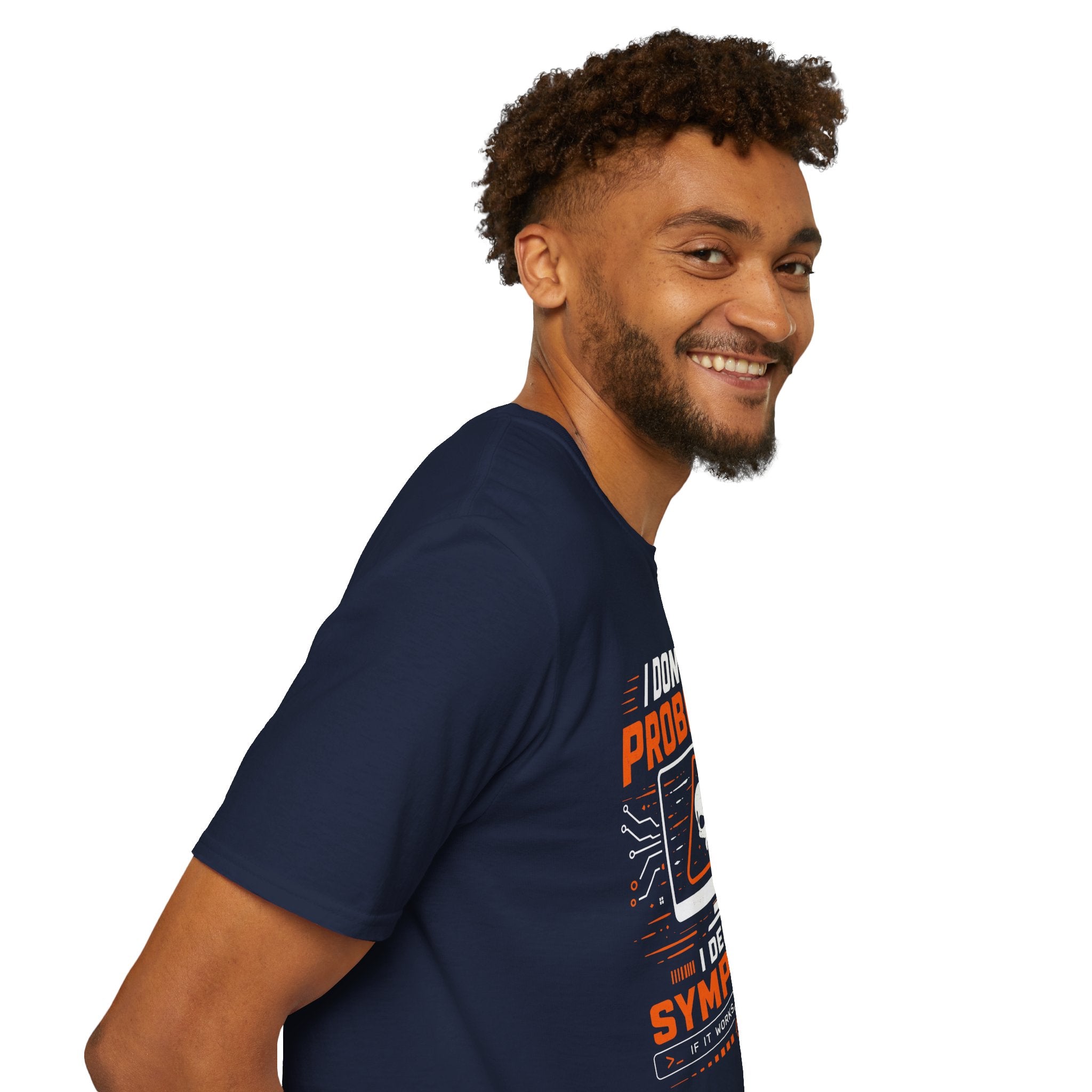 Problems Are The Symptoms T‑Shirt — Funny Diagnostic Graphic Tee