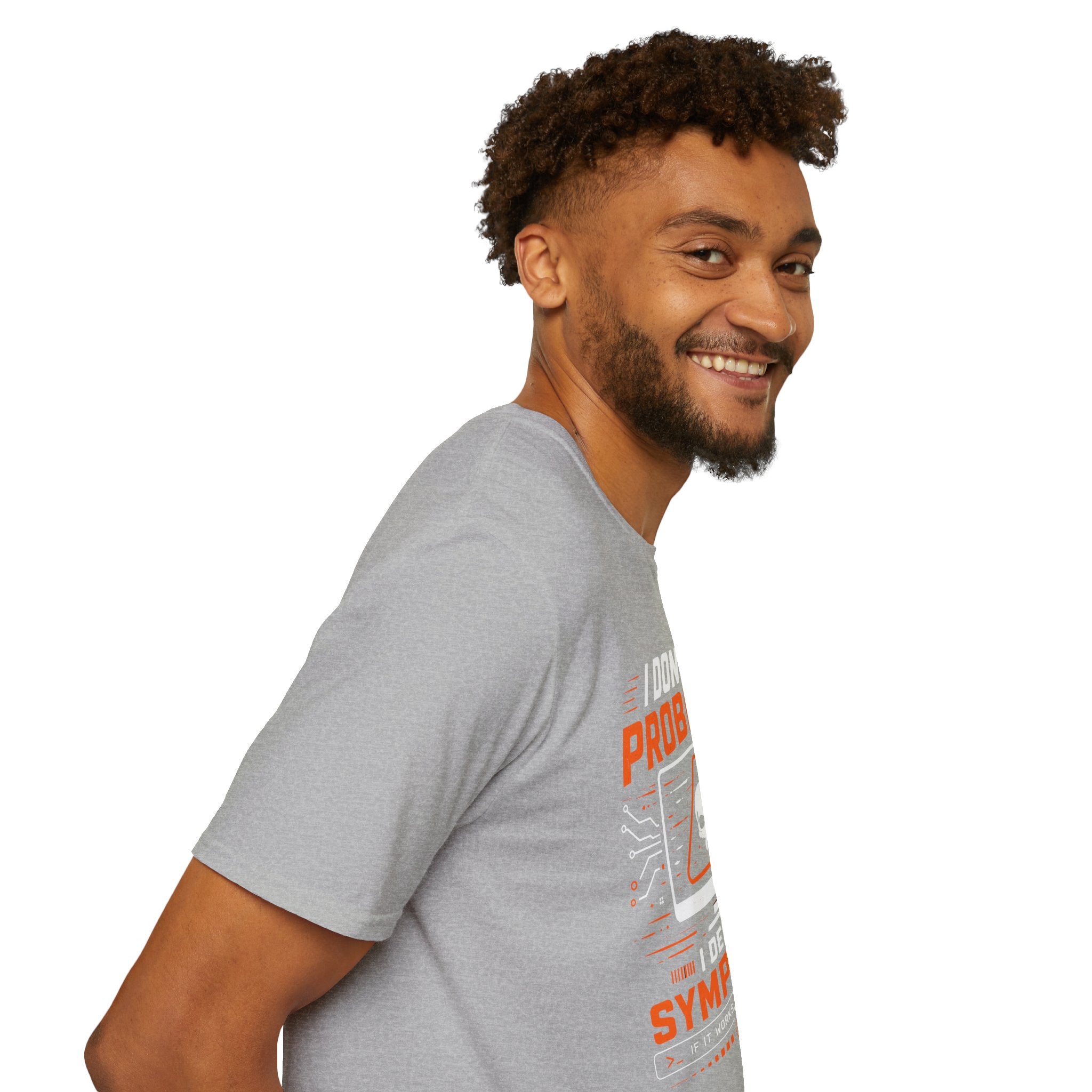 Problems Are The Symptoms T‑Shirt — Funny Diagnostic Graphic Tee