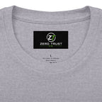 Cybersecurity Network Diagram Tee — "Trust Nothing. Verify Everything."