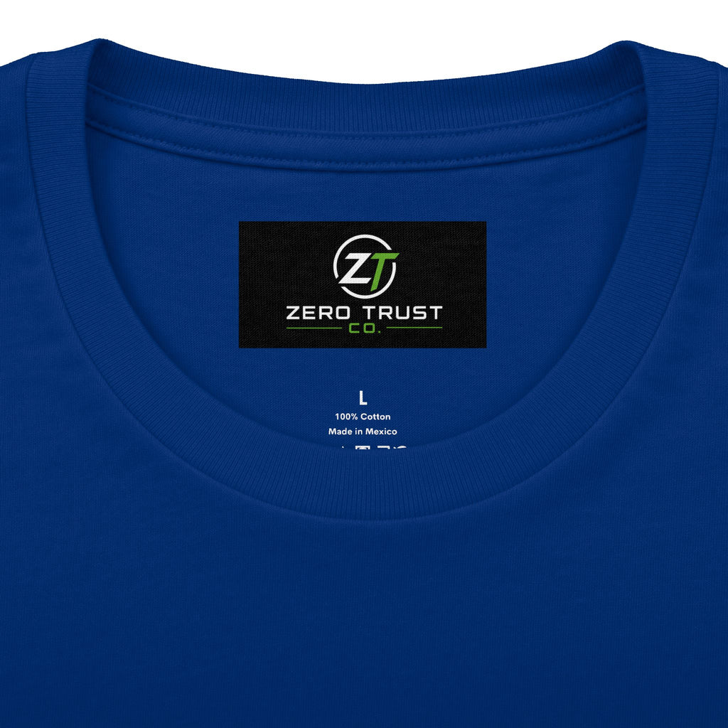 Cybersecurity Network Diagram Tee — "Trust Nothing. Verify Everything."