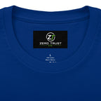 Cybersecurity Network Diagram Tee — "Trust Nothing. Verify Everything."