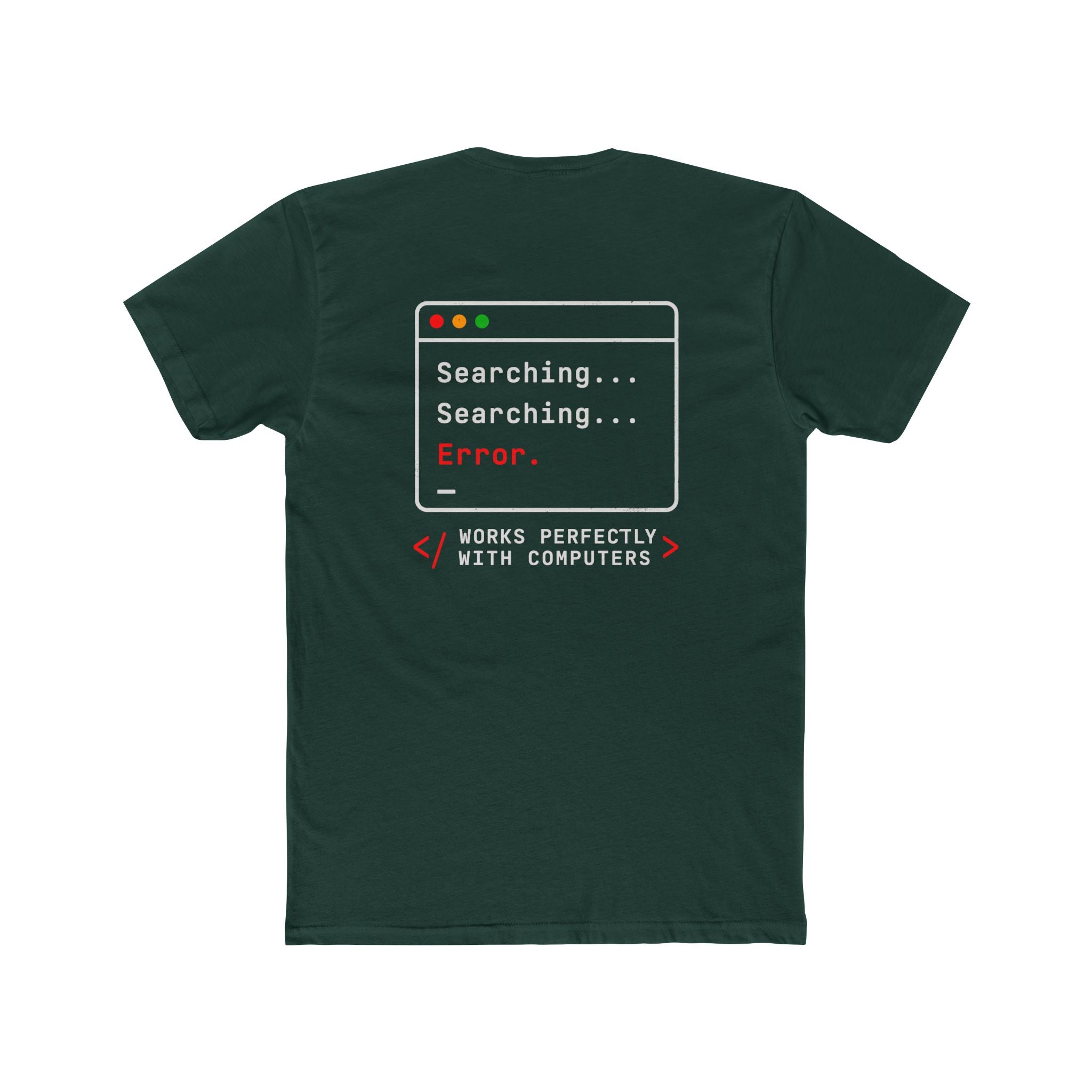 Social Skills Not Found T-Shirt — Funny Geeky Error Message Tee