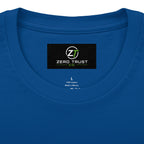 Cybersecurity Network Diagram Tee — "Trust Nothing. Verify Everything."