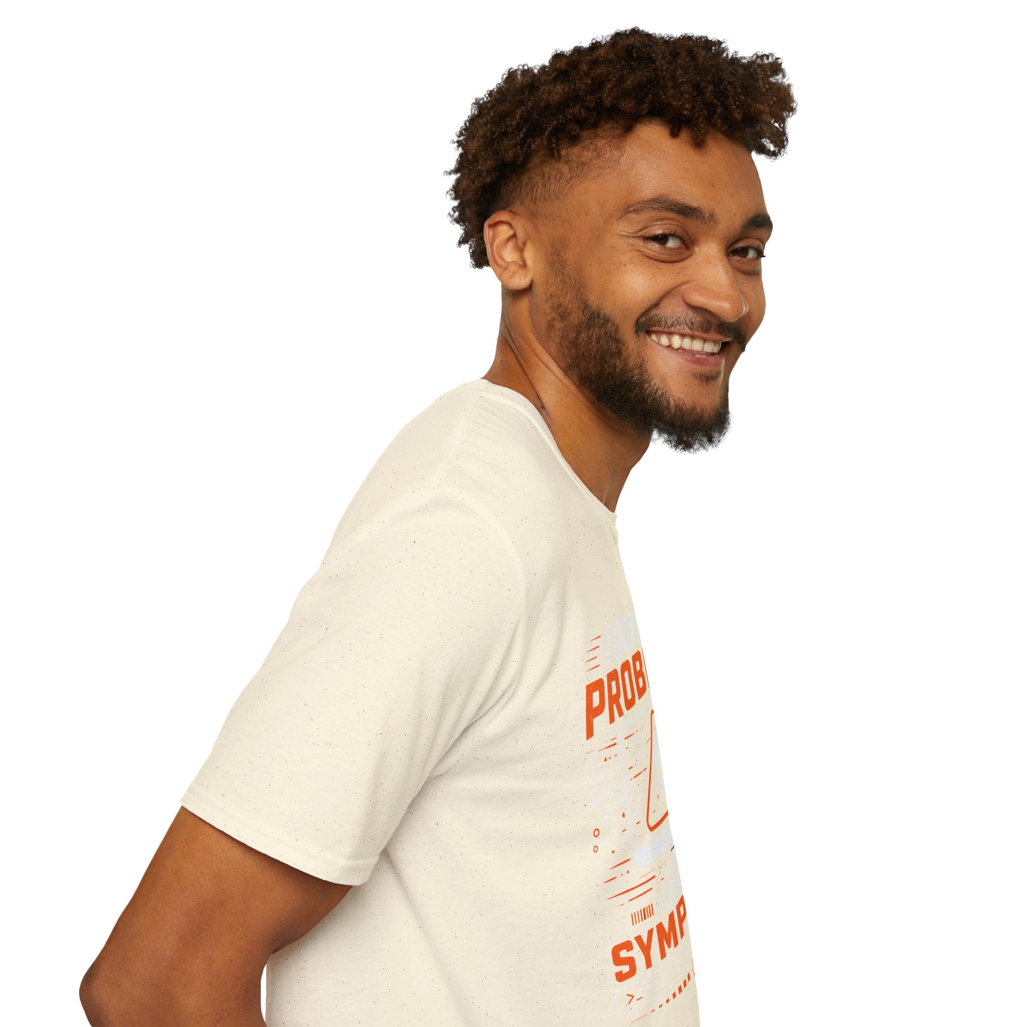 Problems Are The Symptoms T‑Shirt — Funny Diagnostic Graphic Tee